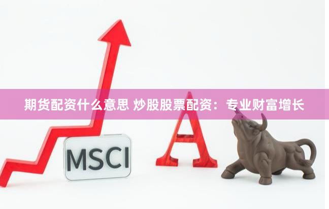 期货配资什么意思 炒股股票配资：专业财富增长