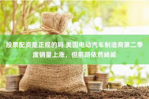 股票配资是正规的吗 美国电动汽车制造商第二季度销量上涨，但前路依然崎岖