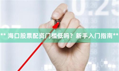 ** 海口股票配资门槛低吗？新手入门指南**
